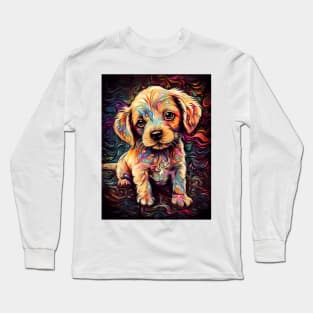 Cute little beautiful puppy. Long Sleeve T-Shirt